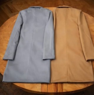 Cappotti beige e grigi da indossare