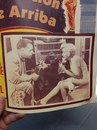 lobbycard original, La tentacion vive arriba 41x30 cm