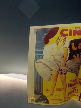 lobbycard original, La tentacion vive arriba 41x30 cm