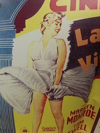 lobbycard original, La tentacion vive arriba 41x30 cm