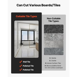 Cortadora de Azulejos Manual, 1200mm, Cortadora de Azulejos de Porcelana Cerámica con Rueda de Corte de Carburo de Tungsteno, Posicionamiento Infrarrojo, Pies Antideslizantes, Rieles Duraderos par...