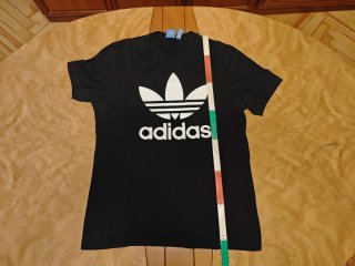 Camiseta Adidas Negra Talla M