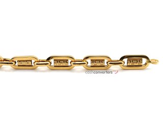 pulsera oro 18k con piedra con circonita