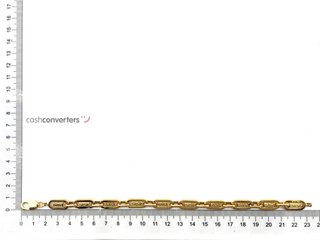 pulsera oro 18k con piedra con circonita