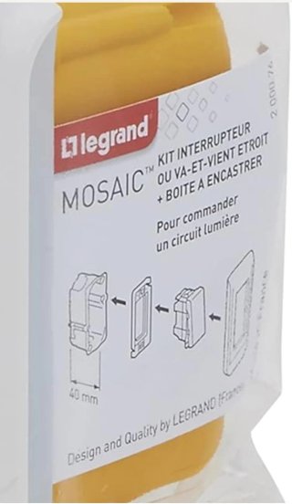 Legrand Mosaic - Interruptor Va y Viene