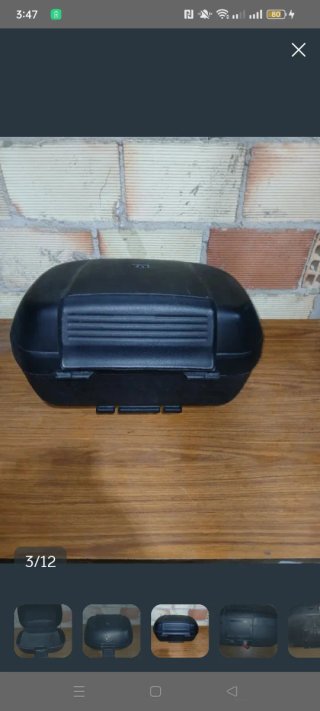Baúl para moto usado