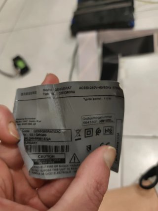 Despiece completo Samsung qe55Q60ra qe55Q60rat