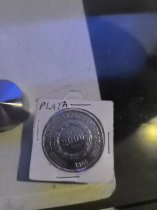 Moneda Antigua Pura Plata Original