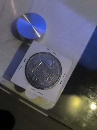 Moneda Antigua Pura Plata Original