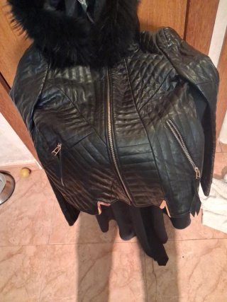 Chaqueta de polipiel pero como piel  T/L M/ T.FEEL
