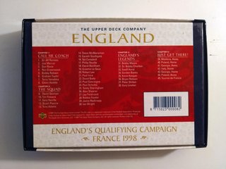 Upper Deck England 1997 - Carte Collezionabili