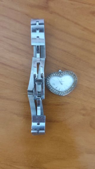 Reloj Paul Versan Corazón Plata