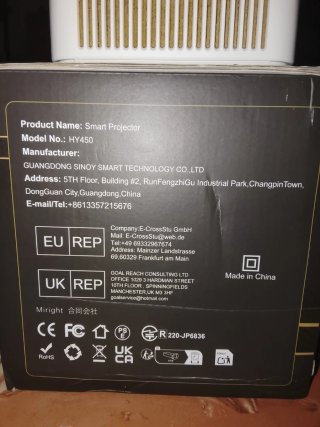Proyector MAGCUBIC LED 8K Ultra Short Throw