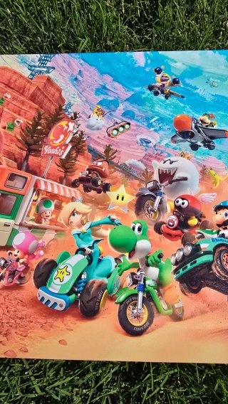 Super Mario Kart World Poster PVC 106x35cm