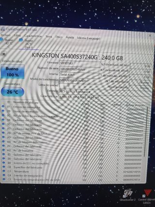 SSD Kingston A400 de 240 GB A ESTRENAR