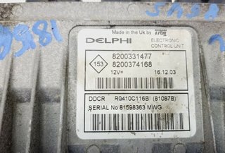 Centralita renault 8200331477 clio ii fase 5183101