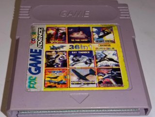 Cartucho 36 en 1 Game Boy Color game boy