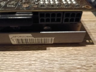MSI GTX 580 2GB Tarjeta Gráfica Funciona perfectam