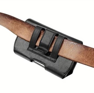 Riñonera Cartera Móvil para Cinturón Negra