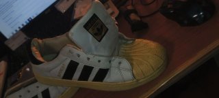 Adidas Superstar Zapatillas Blancas y Negras