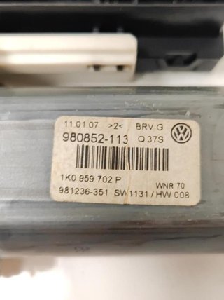 Volkswagen 288229 motor elevalunas 980852113