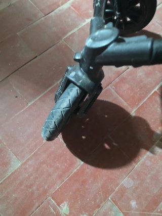 Silla de paseo gris
