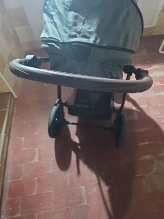 Silla de paseo gris