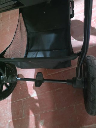 Silla de paseo gris