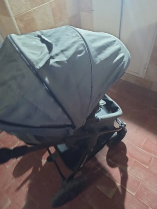 Silla de paseo gris