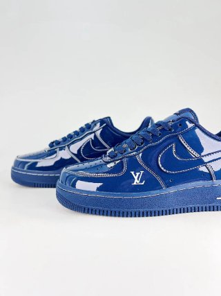 Zapatillas Louis Vuitton Azules y Blancas