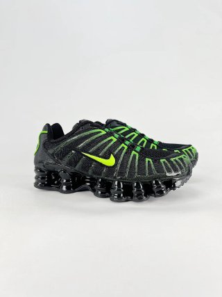 Zapatillas Nike Shox Negro y Verde