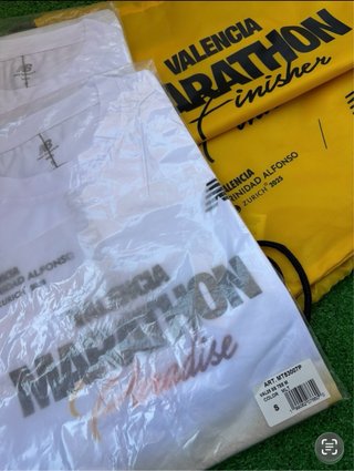 Camiseta Running y Mochila Maratón Valencia