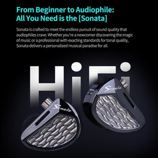 KZA COUSTICS Sonata Auriculares IEM 28BA 3.5mm
