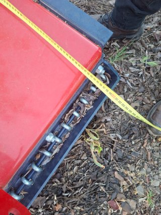 Desbrozadora LA SIDERO 1.80m Cadenas