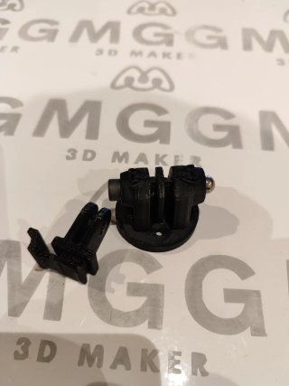 Soporte bajo Garmin ángulo móvil para luz Flare