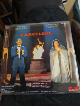 Freddie Mercury Montserrat Caballe Barcelona vinil