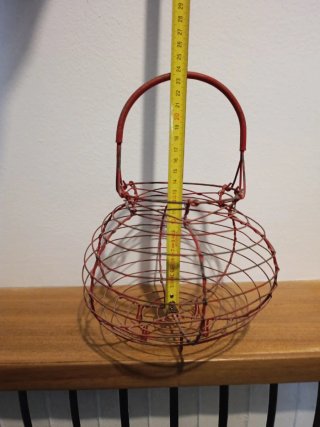 Cesta Huevera Antigua