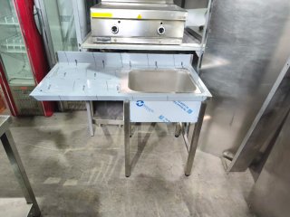 Fregadero industrial nuevo