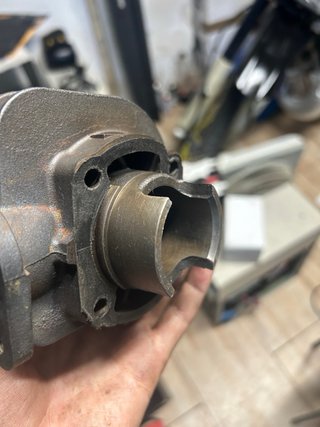 Cilindro 49cc Piaggio Moto Antigua.