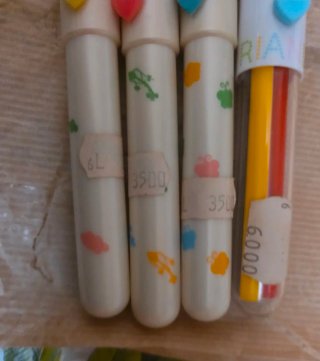 Set 4 Penne Vintage Anni 80
