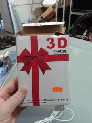Lámpara LED Pikachu 3D