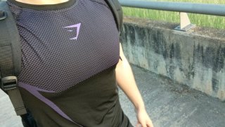 Gymshark Onyx V5 Morada Talla M