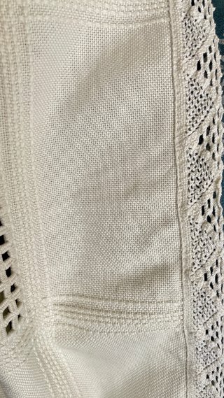 Centrotavola Runner Vintage Ricamo a Mano