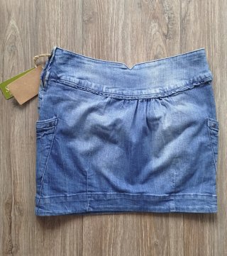 Falda vaquera corta Pull & Bear Talla M
