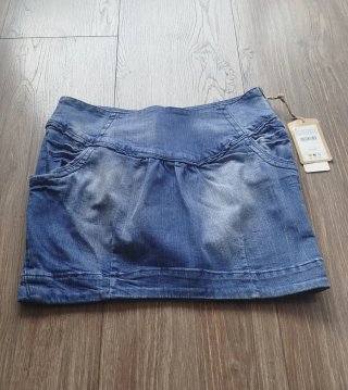 Falda vaquera corta Pull & Bear Talla M