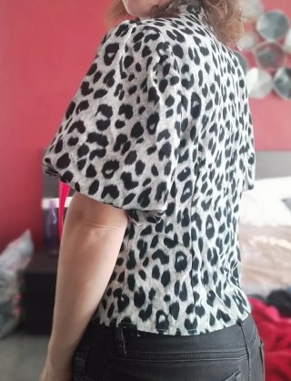 Camiseta Minueto Estampado Leopardo