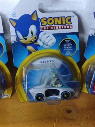 Set 3 die cast cars Sonic The Hedgehog