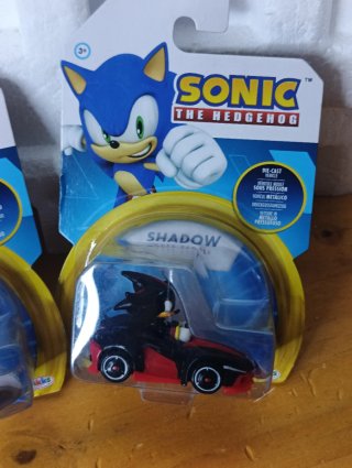 Set 3 die cast cars Sonic The Hedgehog