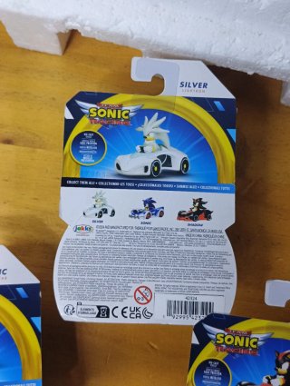 Set 3 die cast cars Sonic The Hedgehog