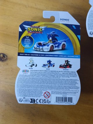 Set 3 die cast cars Sonic The Hedgehog